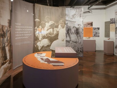 Various artists, We are not strangers here, exhibition view. Courtesy of the California African American Museum