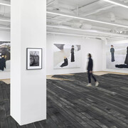 Paulina Olowska, Widows of the wind, exhibition view. Courtesy of Pace Gallery