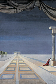Piero Zuffi, scenografia per La Vestale
