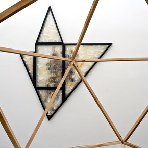 Maurizio Donzelli, Icosaedro e Mirror Stella, Courtesy of Eduardo Secci Contemporary