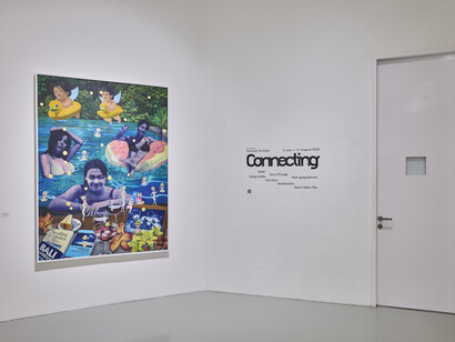 Various artists, Connecting, exhibition view. Courtesy of Mizuma Gallery 