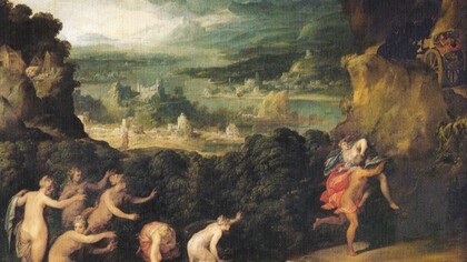 «El rapto de Proserpina», Niccolò dell'Abbate (1509/12-1571)