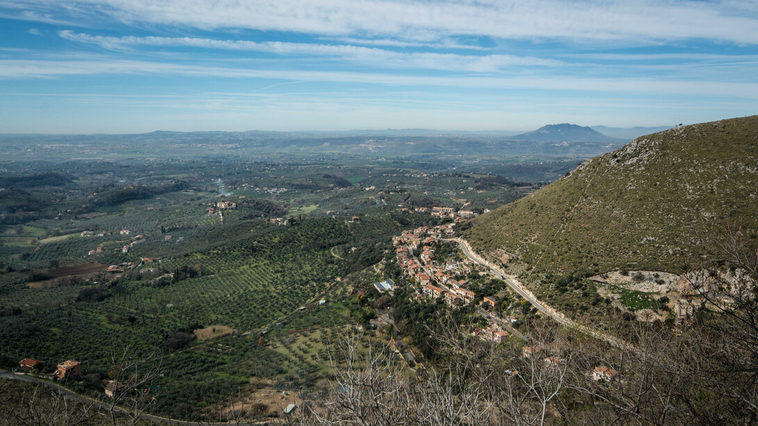 Panorama da Fara in Sabina. Ph Giorgio Moscatelli