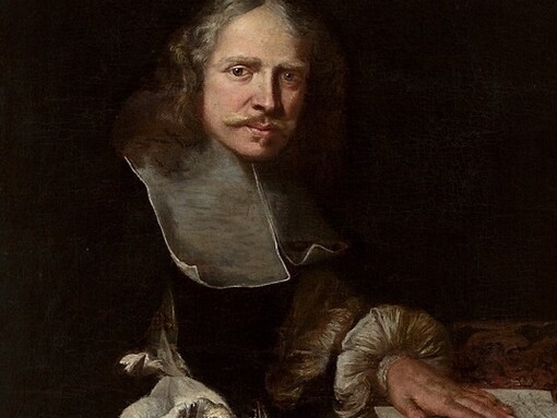 «Retrato de un hombre escribiendo una carta» (1660), Jacob Levecq