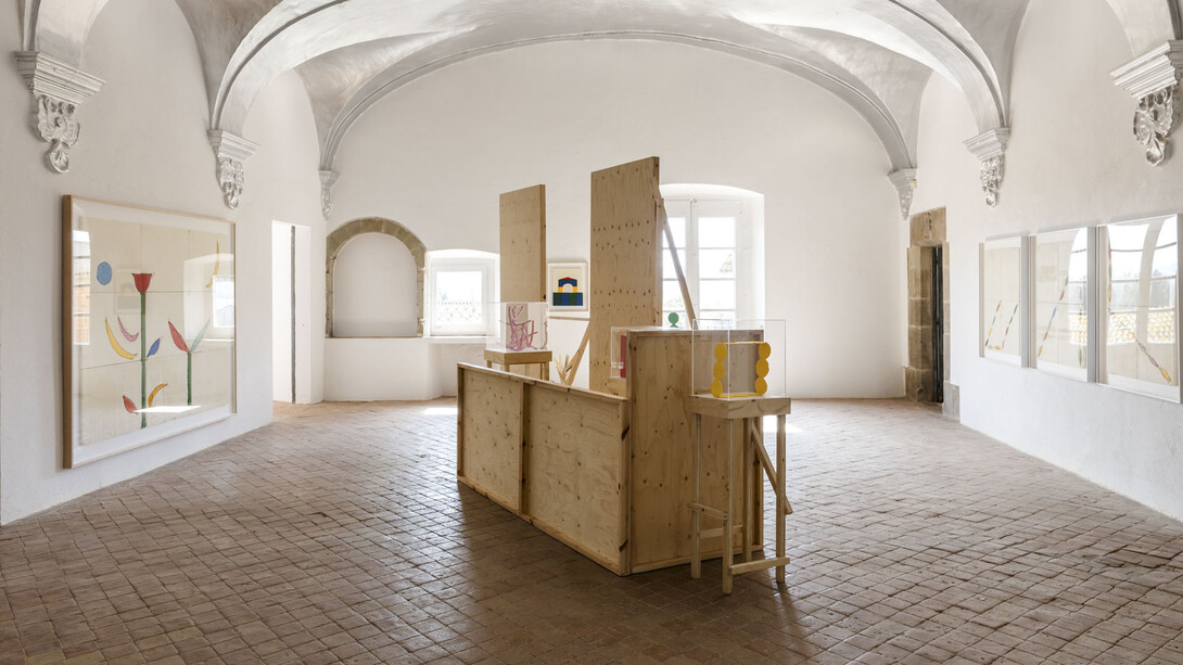 Bruno Ollé, Paisatge de lluna i sol, exhibition view. Courtesy of Alzueta Gallery