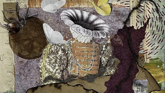 Angela DiCosola, Everything fades, nothing lasts (detail), 2026. Courtesy of Viridian Artists