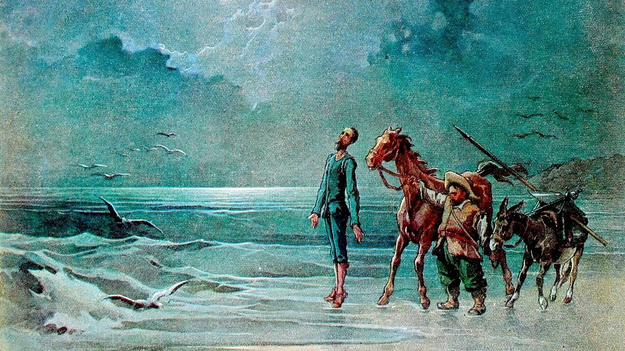 «Aquí finalmente, cayó mi ventura para jamás levantarse»