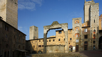 San Gimignano. Italia