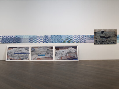 Lubaina Himid and Magda Stawarska, exhibition view. Courtesy of Mudam 