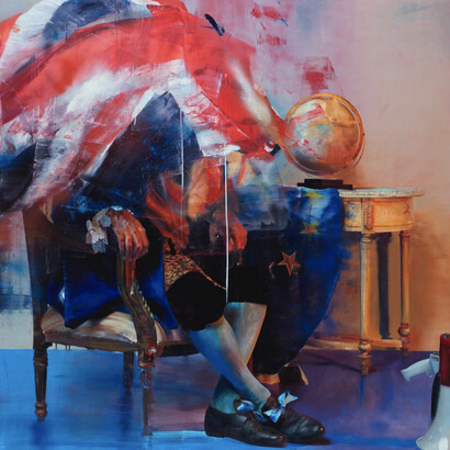 Conor Harrington, The Blind Exit, 250 x
200cm. Courtesy of Bristol Museums M Shed