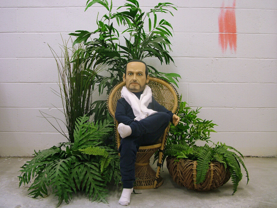 Littlewhitehead, The dangerous fantasist, 2015, mixed media, 145 x 130 x 140 cm   