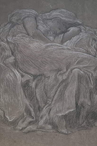 Frederick Leighton, Preliminary sketch for Flaming June, 1894, Leighton House, London