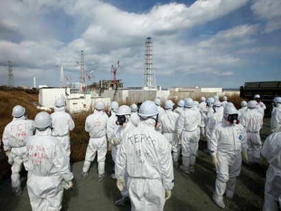 Los medios de comunicación debieron visitar de esta manera Fukushima