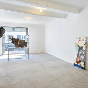 Peter Buggenhout, Regarder à travers, vue d'exposition. Avec l'aimable autorisation de la Galerie Laurent Godin