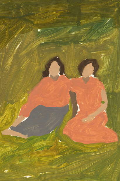 Kyle De Lotto, Untitled (Sisters) (detail), 2026. Courtesy of Night Gallery