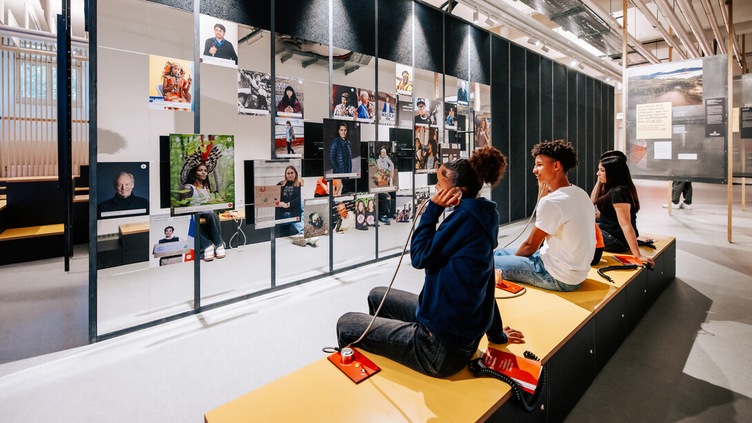 Climate. Knowledge. Action! exhibition view. Courtesy of Technisches Museum Wien