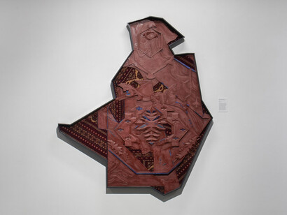 Various artists, Shapes of time, exhibition view. Courtesy of Nature Morte