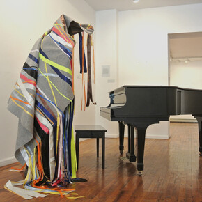 Maria Hupfield, Piano with Silent Noise for Piano. Photo. 2015