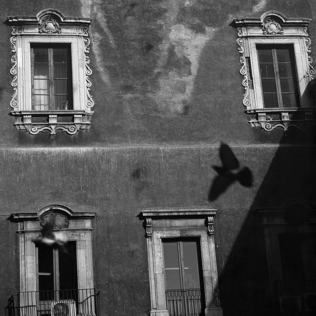 Heinz Schattner, Catania Sicily 38x38cm Hahnemuehle Rag