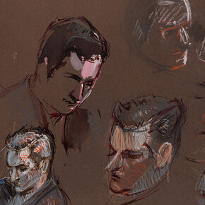 Jean Hélion (detail). Courtesy of the Morgan Library & Museum