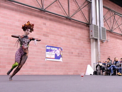 Body painting contest. Courtesy of Modena Fiere