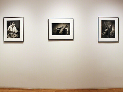 Herman Leonard, Exhibition view. Courtesy of Robert Mann Gallery