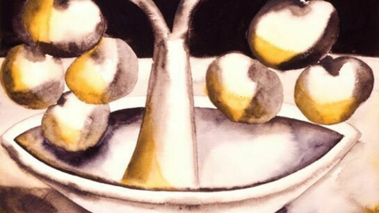 Francesco Clemente, Bittersweet Truth, 2005, Watercolor on paper, 18 x 24 inches. (45.7 x 60.9 cm)