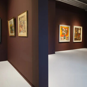 Jean Brusselmans, Ode aan het heldhaftige bestaan van de kunstenaar (Ode to the heroic existence of the artist), exhibition view. Courtesy of Gallery Sofie Van de Velde 