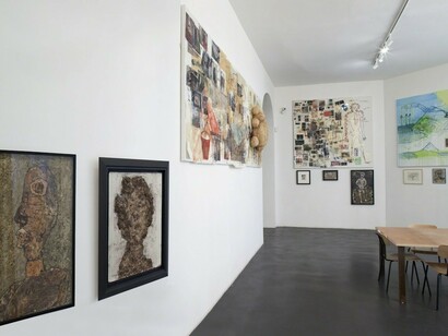 Jean Dubuffet, Exhibition view. Courtesy of Galerie Nathalie Obadia