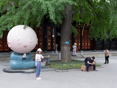 Wim Wenders, China VI (detial), 2019, 2025. Mit freundlicher genehmigung der Bastian Gallery