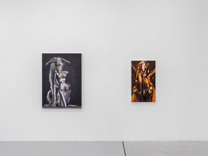 Margaux Valengin, A world of part-object phantasies, exhibition view. Courtesy of Galerie Pact