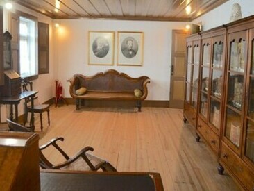 Sala de estar da casa de Camilo Castelo Branco, em Famalicão, Portugal