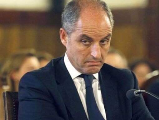 Francisco Camps, presidente del PP valenciano entre 2002 y 2011 y presidente de la Comunidad valenciana entre 2003 y 2011. Según los investigadores, el PP de Valencia actuó durante ese periodo como una «organización criminal»