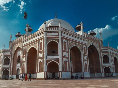 The Humayun Tomb  by Farhan Masood