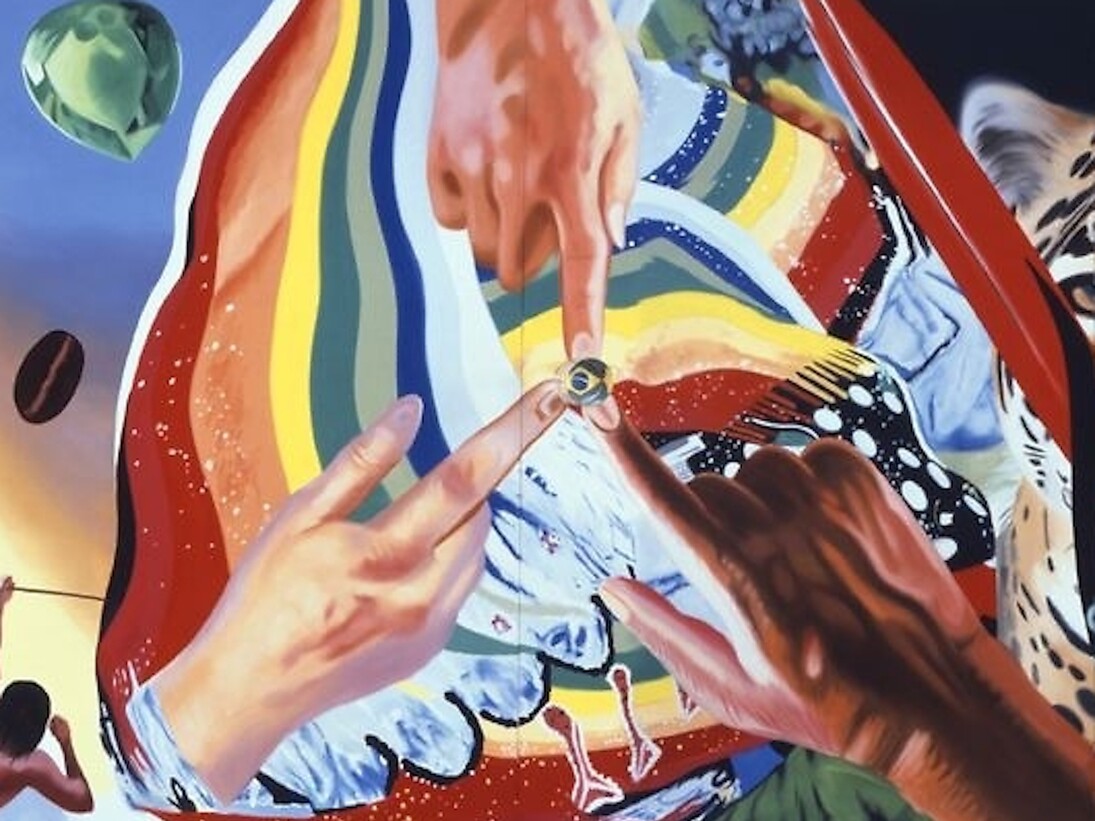 James Rosenquist, Exhibition view. Courtesy of Galerie Thaddaeus Ropac