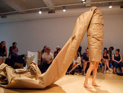 Janine Antoni & Anna Halprin. Courtesy of The Contemporary Austin