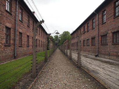 O campo de concentração de Auschwitz (alemão: Zentrallager Auschwitz) foi uma rede de campos de concentração e extermínio construídos e operados pelo Terceiro Reich em áreas polonesas anexadas pela Alemanha nazista durante a Segunda Guerra Mundial