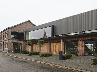 Vue d'ensemble du campus de Genk, dédié à la formation en cinéma et en arts audiovisuels