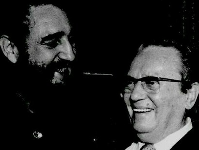 Mit Fidel Castro