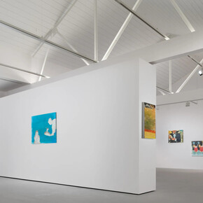 Hilmi Johandi, Destination image, exhibition view. Courtesy of Ota Fine Arts