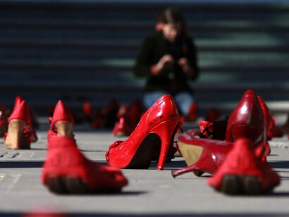 Ciudad Juárez. Zapatos en recuerdo de las mujeres desaparecidas