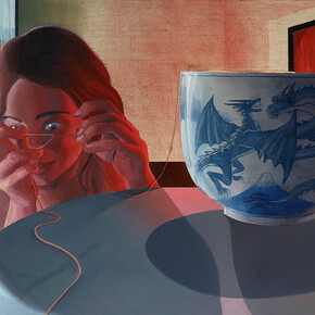 Daniel B. Dias, A borrowed window. Courtesy of Dorothy Circus Gallery