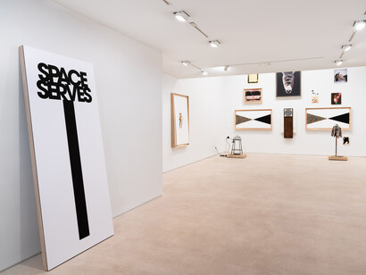 Jimmy Raskin, Cliché garden, exhibition view. Courtesy of Miguel Abreu Gallery