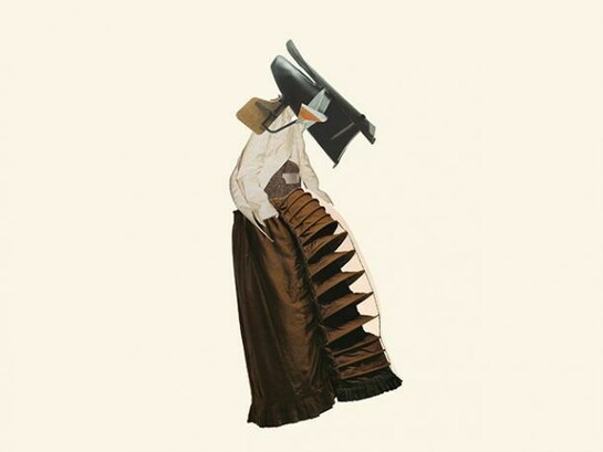 Marcia Kure, U12A#II James the Son of Zebedee, 2013, Collage on Arches HP Watercolour Paper, 45.7 x 61 cm, 18 x 24 in