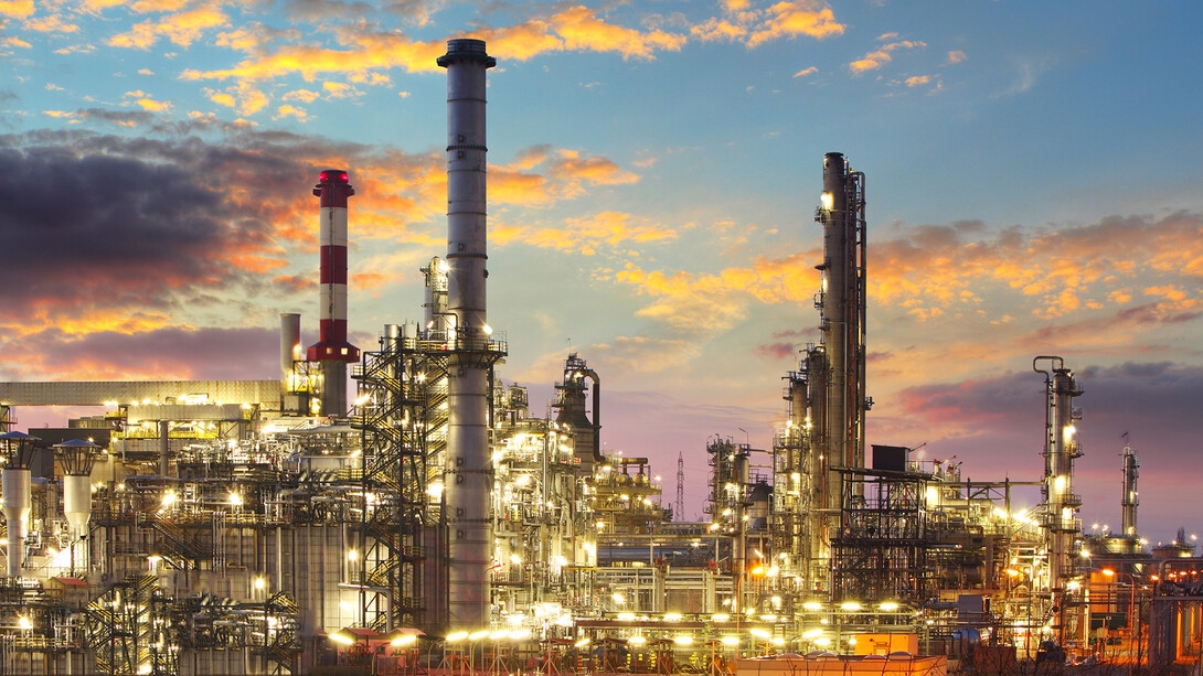 Pemex refinery in Tabasco