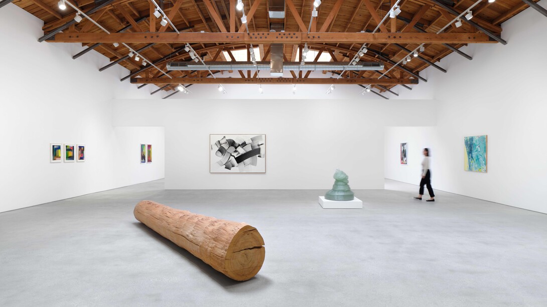 Various artists, Pacific abstractions, exhibition view. Courtesy of Perrotin Gallery