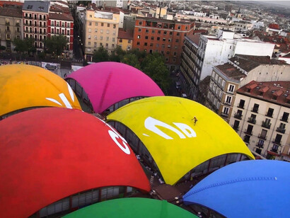 Cubierta del Mercado de la Cebada