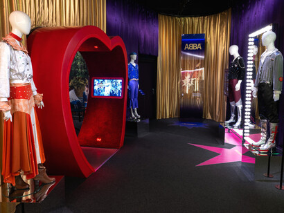 The full ABBA experience, exhibition view. Courtesy of ABBA The Museum