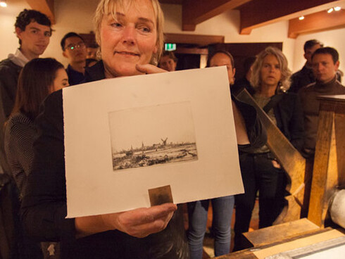 Rembrandt's Etchings. Courtesy of Museum Het Rembrandthuis