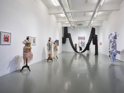 Exhibition view of “Baroque Archipelago” at Mizuma Gallery,  22 January to 21 February 2021. Photography by Wong Jing Wei, image courtesy of Mizuma Gallery